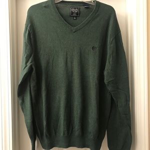 Chaps Sweater Size Large V Neck